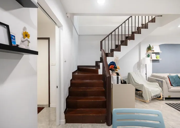 Spacious 4brtownhouse Bts Onnut 10 Sleeps With Parking Apartamento *